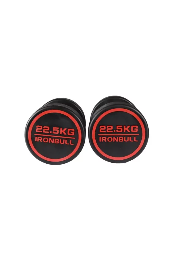 IRONBULL RUBBER DUMBBELL WITH IRON BULL LOGO PAIR(PER 1KG  – LKR 1,180) - Image 4