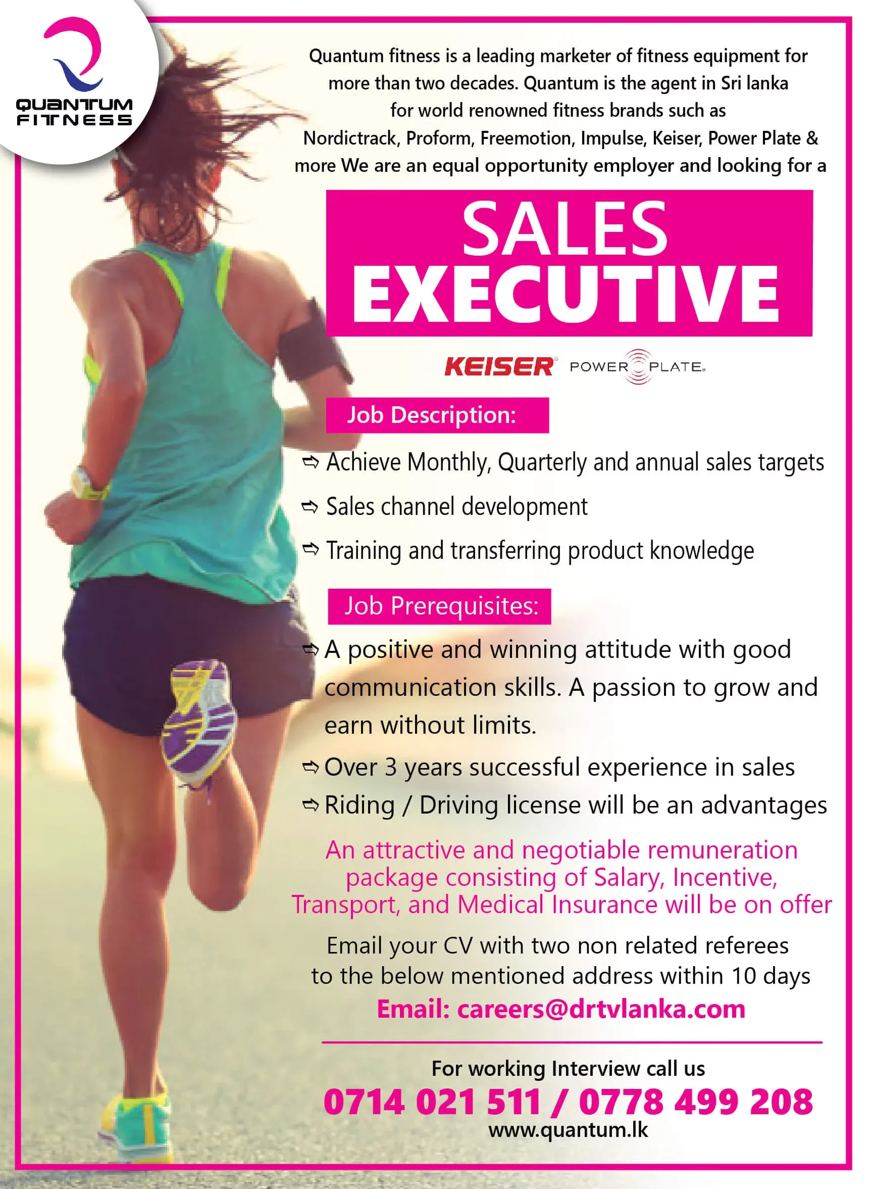 Sales Jobs in Sri Lanka