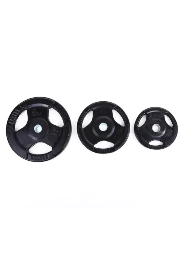 IRONBULL TRIPGRIP RUBBER COATED OLYMPIC PLATE (RS 1180 PER 1KG) - Image 2