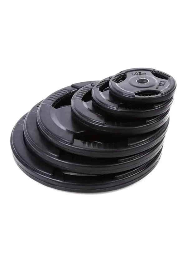 IRONBULL TRIPGRIP RUBBER COATED OLYMPIC PLATE (RS 1180 PER 1KG) - Image 4
