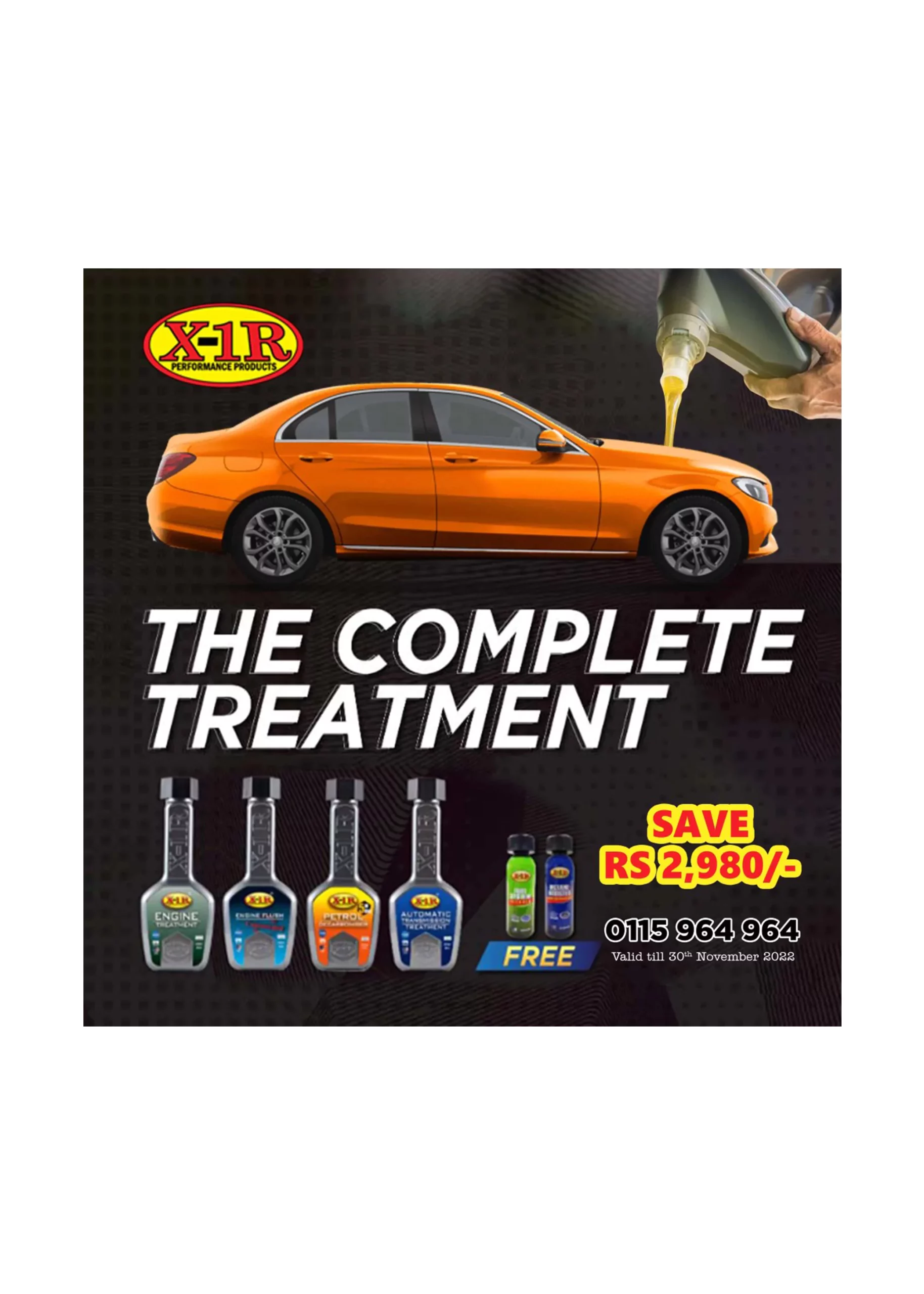 X1R COMPLETE TREATMENT PACK