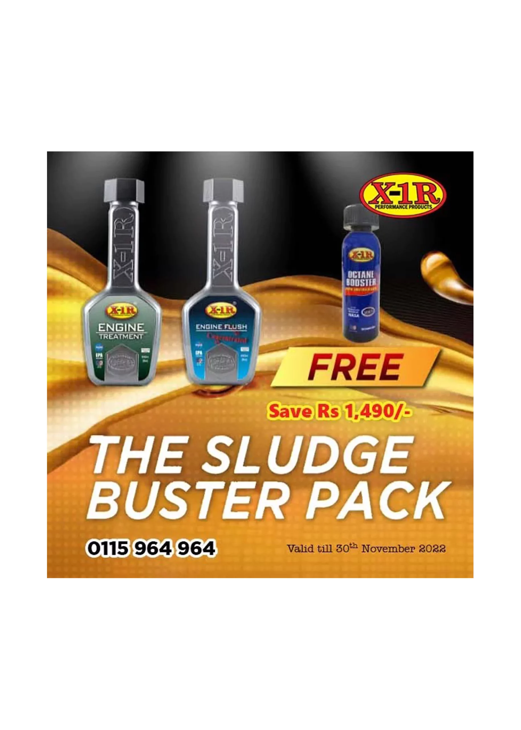 X1R Shudder Buster Pack