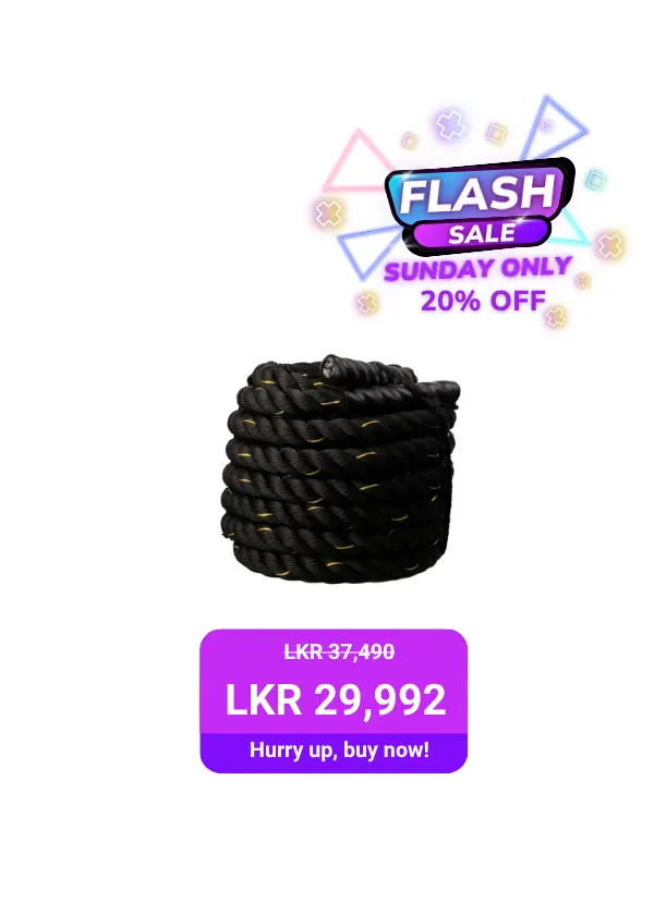 15m Ironbull Battle Rope