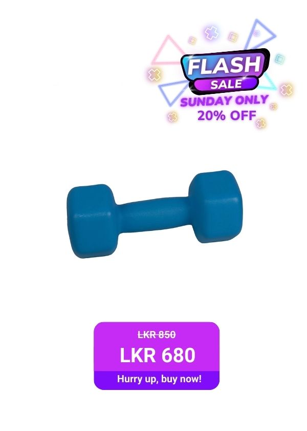 1KG QUANTUM NEOPRENE DUMBBELLS