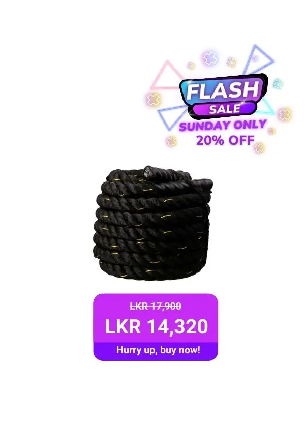 7m Ironbull Battle Rope